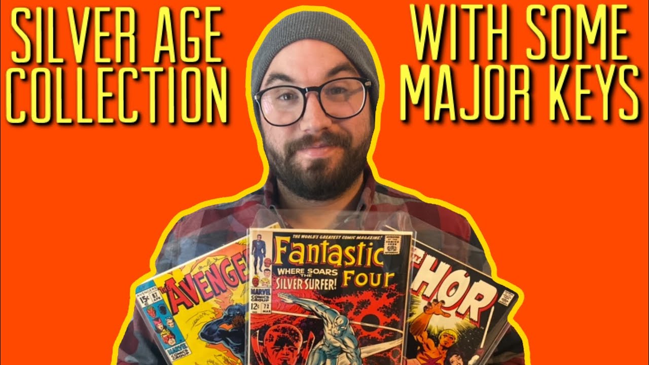 Silver Age Comic Book Collection Insane Marvel Mcu Keys Youtube