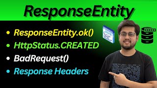 ResponseEntity in Spring Boot Explained | HttpStatus, Headers & Return Types