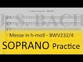 BWV232/4. Gloria in excelsis - Soprano 2 practice