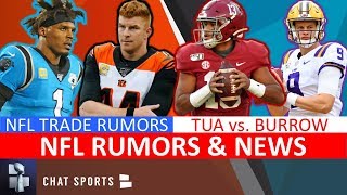 NFL Trade Rumors: Cam Newton, Andy Dalton & Nick Foles + NFL Rumors On Taysom Hill & Devonta Freeman