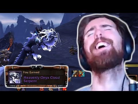 Asmongold learns the Sha Mount of Wrath after purchasing it for 9,999,999 gold