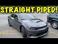 We Straight Piped a 2021 Dodge Charger GT 3.6L V6!