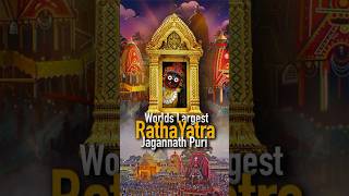 Jagannath Puri Ratha Yatra - World’s Largest chariot festival 🕉️🤩❤️💪