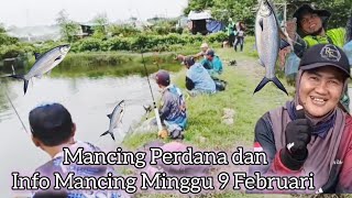 Mancing Perdana Bandeng // Info Mancing Minggu 9 Februari Empang H.Olik !! Marunda Bekasi