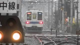 東武8000系 8163F 急行柏行き 岩槻駅発車