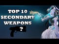 Warframe Top 10 Most Popular Secondary Weapons!