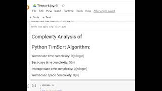 Algoholic. Timsort algorithm. Python implementation. #python , #pythoncode , #timsort, #algoholic