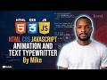 Build a Beautiful Gradient + Typewriter Effect with HTML CSS JavaScript