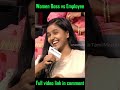 Women Boss vs Employee😂😂I Neeya Naana troll #comedy #neeyananatroll #officework