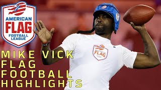 Michael Vick Flag Football Highlights | NFL
