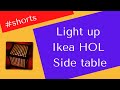 IKEA HOL Table with Philips Hue lighting     #hue #ikea #philipshue #smarthome #hol #shorts