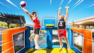 EPIC Inflatable Basketball Court Challenge