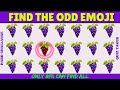 Find the ODD One Out | Emoji Quiz  | 35 hard level challange #quiztaker