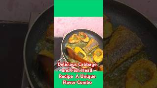 Fish had carbege recipe|Odia bandhakobi macha munda chechada recipe Short #villagecooking#dm recipe