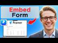 How to Embed a Form on Framer (Full Guide 2026)