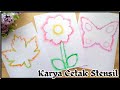 Membuat Karya Cetak dari Bentuk Sekitar | Karya Cetak Stensil | Seni Rupa Kelas 2 Kurikulum Merdeka