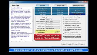 Manager SE Setup Default Settings