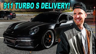 Taking Delivery Of My CUSTOM BUILT Porsche 911 Turbo S!