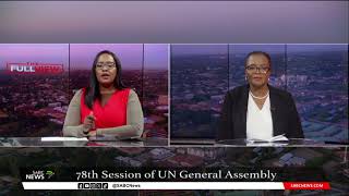 78th Session of UN General Assembly | SABC News International Editor Sophie Mokoena gives analysis