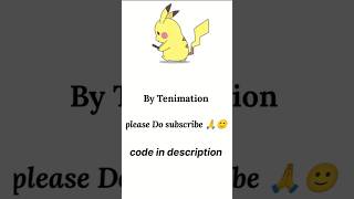 Day-7 : Pikachu Animation By CSS 🎨 #pikachu #coding #css #javascript #htmlcoding