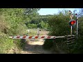 spoorwegovergang castellina in chianti i railroad crossing passaggio a livello