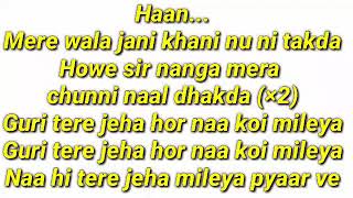#merewalasardar #panjabisong #youtube mere wala sardar song lyrics || jugraj sandhu || lyrical video