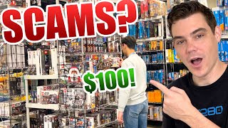 Finding LEGO SCAMS at a LEGO Convention! BRICKWORLD DAY 2! (MandR Vlog)