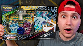 Avataan upea LUGIA \u0026 UNOWN Special Collection box!! | Crown Zenith