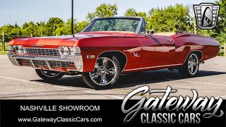 1968 Chevrolet Impala Convertible, Gateway Classic Cars - Nashville, #2079-NSH