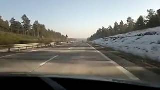 Worst motorway in EU. 1930s Hitler's autobahn Reichsautobahn 9