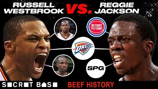Russell Westbrook and Reggie Jackson beefed because there can only be one starting point guard