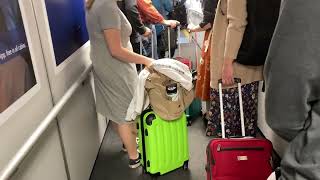 Boarding to Delta Airlines flight 1685 from Hartsfield Jackson Atlanta International Airport