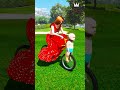 GTA V : SUPER MOM SAVING BIKE BABY FROM DUCKS 🥺 #shorts