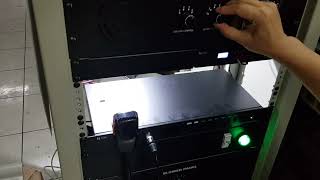 Rack Sistem Tata Suara TOA pesanan Bpk. Andre