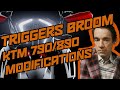 ktm 790 890 adventure modifications ep 1 controls triggersbroom upgrades