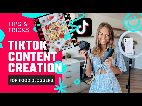 Creating TikTok Content as a Food Blogger – Step by Step Guide!