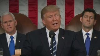 Pres. Trump Strikes Unifying Tone During Congressional Address