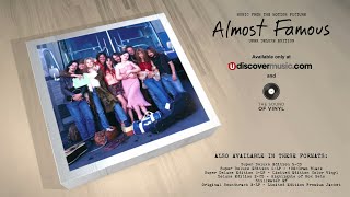 Almost Famous 20th Anniversary Soundtrack Unboxing