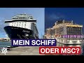 Mein Schiff oder MSC? Der Vergleich (2022)