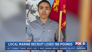 Local Marine Recruit Loses 186 Pounds