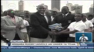 Mwamba Rugby unveils an under 16 Team