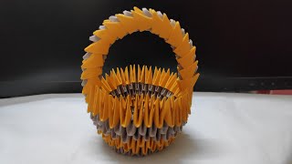3D Origami basket | iCraft Works