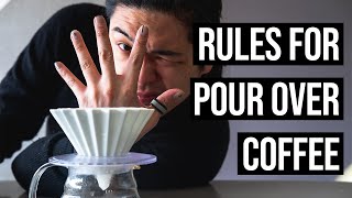 Top 5 Pour Over Coffee Tips (Hario V60 \u0026 Origami)