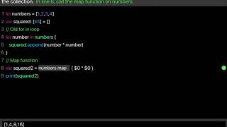 Learn Swift: Map function