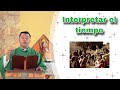 Interpretar el tiempo- Padre Ricardo Prato