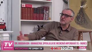 DR. BOGDAN ION - MANAGERUL SPITALULUI DE MEDICINĂ HIPERBARĂ TG.- MURES