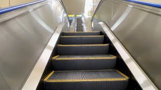 【日立】りんかい線国際展示場駅のホームエスカレーター（新木場寄り）HITACHI ESCALATOR