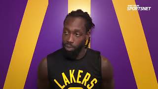 Patrick Beverley talks playing with AD & LeBron: "They'll be playing with me.. [..]" 🤣..