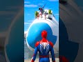 GTA 5 Spider Man,Deadpool And Iron Man Baby is Kidnaped, But Ending 🕵️🕵️ #shorts #spiderman #gta5