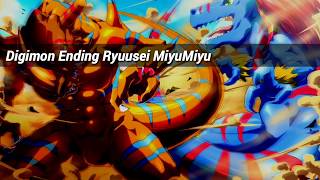 Digimon Savers ED Ryuusei MiyuMiyu Sub Español